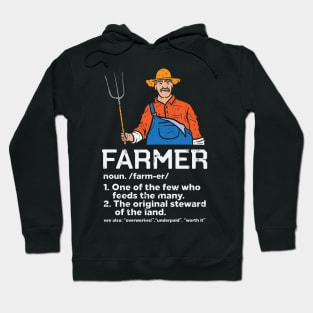 Farmer definition Hoodie